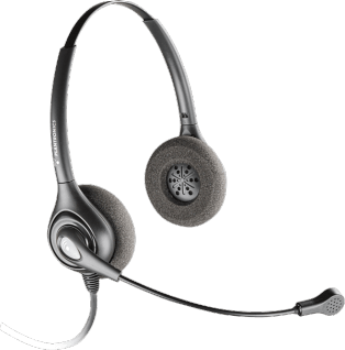 Poly Supraplus SDS 2491-02 Dynamic Binaural Headset