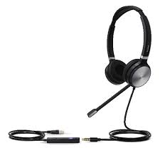Yealink UH36 Stereo USB Corded Headset