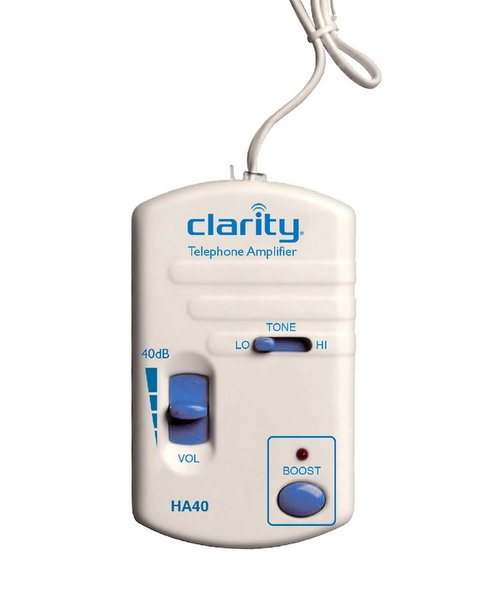 Clarity HA40 Portable Telephone Handset Amplifier