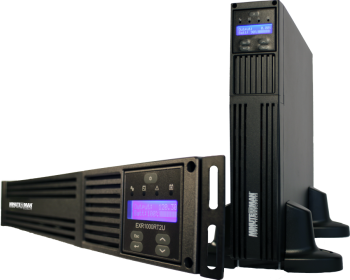 MinuteMan UPS EXR 2kVA/1800W 2U Rack/Wall/Twr Ext Runtime LCD