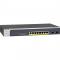 Netgear ProSAFE 8-Port PoE+ Gigabit Smart Managed Switch with 2 SFP Ports (GS510TLP)